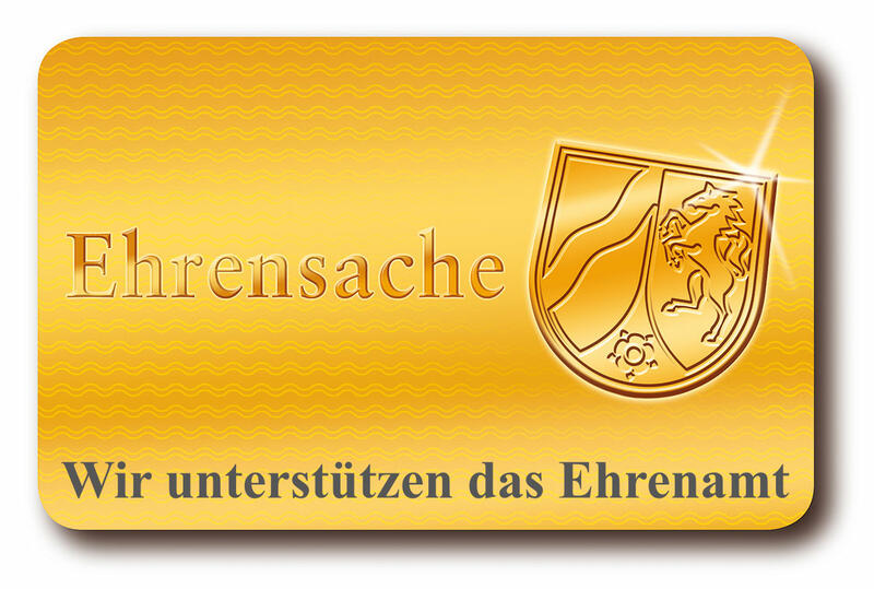 Ehrensache! Wir unterstützen das Ehrenamt!